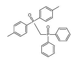 1-[diphenylphosphorylmethyl-(4-methylphenyl)phosphoryl]-4-methylbenzene Structure