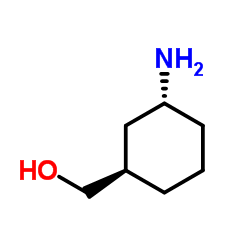 [(1R,3R)-3-Aminocyclohexyl]methanol结构式