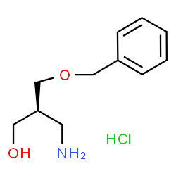 (S)-3-amino-2-((benzyloxy)methyl)propan-1-ol hydrochloride结构式