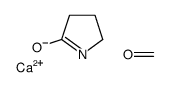 Formaldehyd, Polymer mit 2-Pyrrolidinon, Calcium Salz结构式