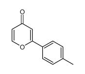 2-(4-methylphenyl)pyran-4-one结构式