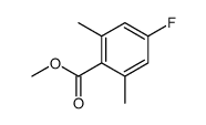 METHYL 4-FLUORO-2,6-DIMETHYLBENZOATE Structure