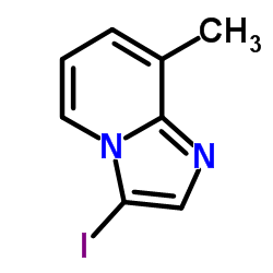 3-Iodo-8-methylimidazo[1,2-a]pyridine Structure