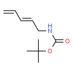 Carbamic acid, 2,4-pentadienyl-, 1,1-dimethylethyl ester (9CI) picture