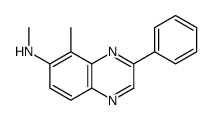 N,5-dimethyl-3-phenylquinoxalin-6-amine结构式