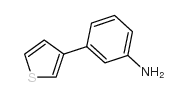 3-噻吩基-3-苯胺结构式