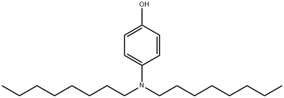 Phenol, 4-(dioctylamino)- Structure