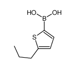 5-PROPYLTHIOPHENE-2-BORONIC ACID structure