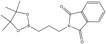 2-(3-(4,4,5,5-tetraMethyl-1,3,2-dioxaborolan-2-yl)propyl)isoindoline-1,3-dione structure