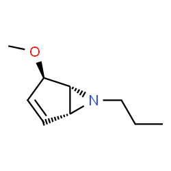 6-Azabicyclo[3.1.0]hex-2-ene,4-methoxy-6-propyl-,(1alpha,4alpha,5alpha)-(9CI) structure