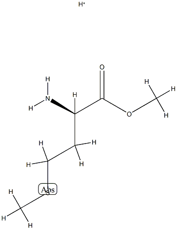 D-Methionine,methyl ester,conjugate monoacid (9CI) structure