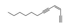 (Z)-Dodec-3-en-1,5-diin Structure