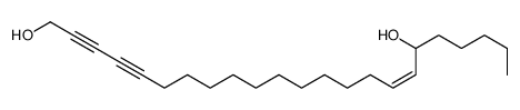 tricos-16-en-2,4-diyne-1,18-diol结构式