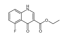 ethyl 5-fluoro-4-oxo-1,4-dihydroquinoline-3-carboxylate结构式