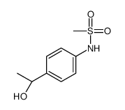 N-[4-[(1R)-1-hydroxyethyl]phenyl]methanesulfonamide Structure
