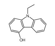 9-ethyl-4-hydroxy-9H-carbazole结构式