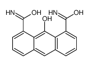 9-hydroxyanthracene-1,8-dicarboxamide结构式