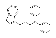 3-(3H-inden-1-yl)propyl-diphenylphosphane Structure