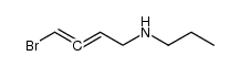 1-Brom-4-propylamino-buta-1.2-dien Structure