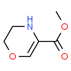 2H-1,4-Oxazine-5-carboxylicacid,3,4-dihydro-,methylester(9CI)结构式