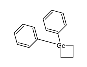 1,1-diphenylgermetane Structure