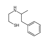 2-(d-alpha-Methylphenethylamino)ethanethiol结构式