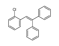 1-chloro-2-(2,2-diphenylethenyl)benzene structure