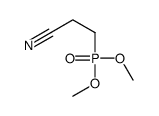 3-dimethoxyphosphorylpropanenitrile Structure