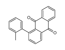 1-(2-甲基苯基)-9,10-蒽二酮结构式