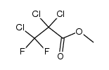 Methyl 2,3,3-trichloro-3,3-difluoropropanoate结构式