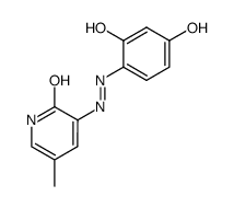 4-[(2-Hydroxy-5-methyl-3-pyridyl)azo]resorcinol picture