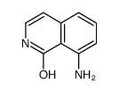 8-aminoisoquinolin-1-ol结构式