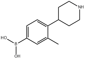 4-(Piperidin-4-yl)-3-methylphenylboronic acid picture