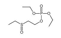 diethyl 2-ethylsulfinylethyl phosphate结构式