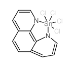 Tin,tetrachloro(1,10-phenanthroline-kN1,kN10)-, (OC-6-22)- Structure