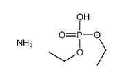 ammonium diethyl phosphate Structure