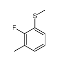 Benzene, 2-fluoro-1-methyl-3-(methylthio)- (9CI)结构式