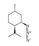 (1R, 2R, 5S)-NEOMENTHYL AZIDE structure