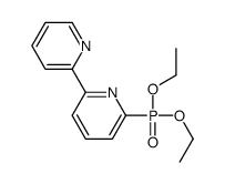 DIETHYL 2,2'-BIPYRIDINE-6-PHOSPHONATE Structure