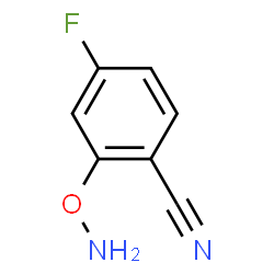 Benzonitrile, 2-(aminooxy)-4-fluoro- (9CI)结构式