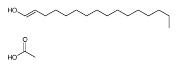 acetic acid,hexadec-1-en-1-ol Structure