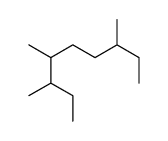 3,4,7-trimethylnonane结构式
