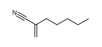 2-pentyl-acrylonitrile Structure