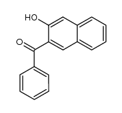 (3-hydroxy-naphthalen-2-yl)-phenyl-methanone结构式