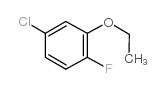 4-chloro-2-ethoxy-1-fluorobenzene Structure