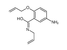 N-Allyl-2-(allyloxy)-5-aminobenzamide结构式