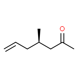 6-Hepten-2-one, 4-methyl-, (4R)- (9CI) structure