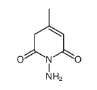 2,6(1H,3H)-Pyridinedione, 1-amino-4-methyl- (9CI) structure