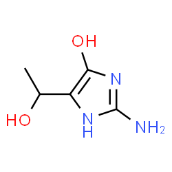1H-Imidazole-4-methanol, 2-amino-5-hydroxy-alpha-methyl- (9CI) Structure