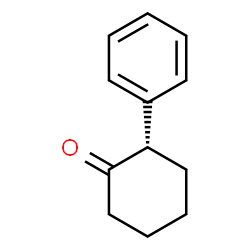 (2S)-2α-Phenylcyclohexanone结构式